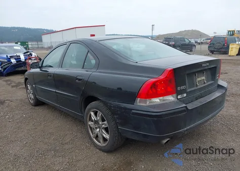 2006 Volvo S60 2.5T из США, поврежденный, VIN 0YV1RH59206250086